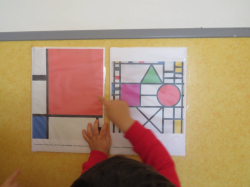 DEZ 2020 Mod. II sala 2  Explorao visual das obras de arte: Piet Mondrian - As Figuras Geomtricas'